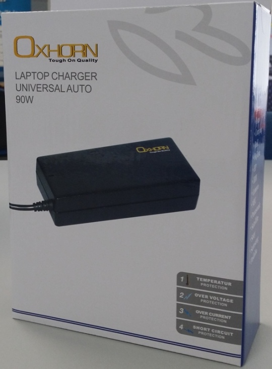 Oxhorn Universal Laptop AC Adapter Power Charger 11 tips SAA App